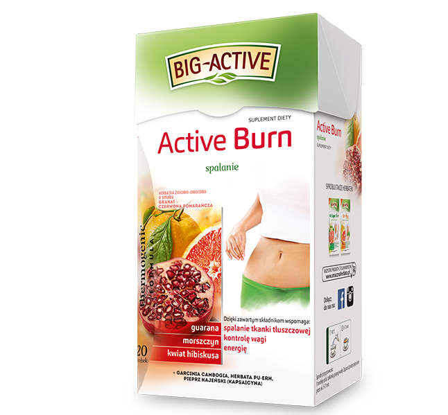 Herbatka Active Burn spalanie suplement diety 20tb (suplement diety)