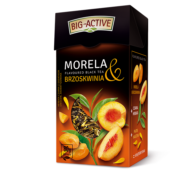 Herbata czarna Morela & Brzoskwinia