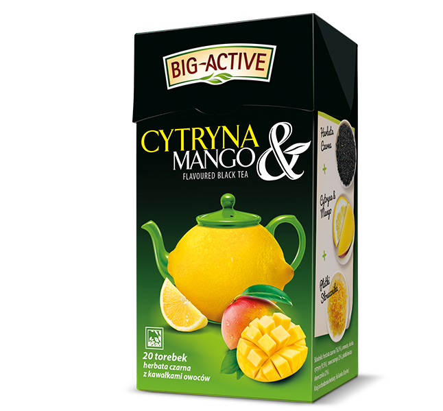 Herbata czarna Cytryna & Mango 20tb