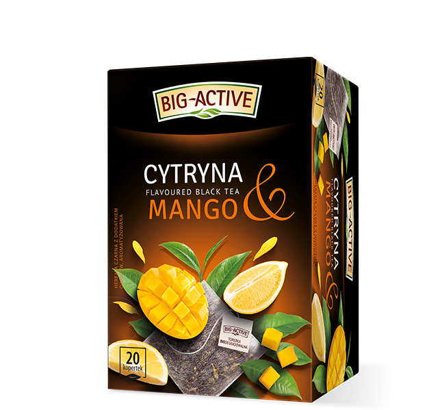 Herbata czarna Earl Cytryna & Mango 20tb