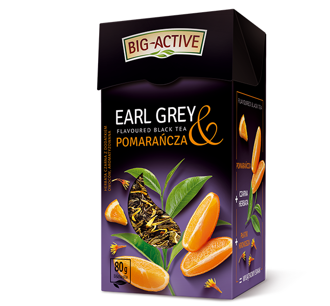 Herbata czarna Earl Grey & Pomarańcza