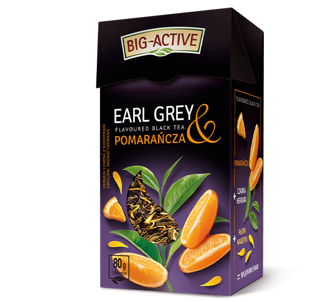 Herbata czarna Earl Grey & Pomarańcza