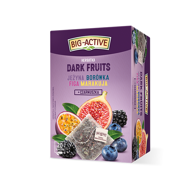 Herbatka Dark Fruits jeżyna, borówka, figa i marakuja 20tb