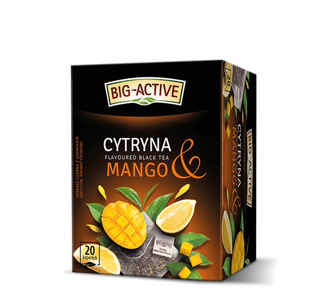 Herbata czarna Cytryna & Mango 20tb